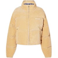 Пухо яке Palm Angels Corduroy Cropped Down Jacket Бежово | PWED018F23FAB0026101, 1