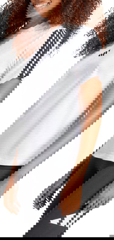 Тениска adidas Originals T-Shirt Essentials 3 Stripes Бяло | jm2394, 1