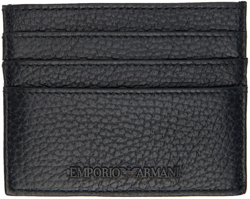 Портфейл Emporio Armani Bonded Card Holder Черно | Y4R173 Y068E, 0