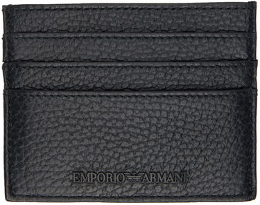 Портфейл Emporio Armani Bonded Card Holder Черно | Y4R173 Y068E, 0