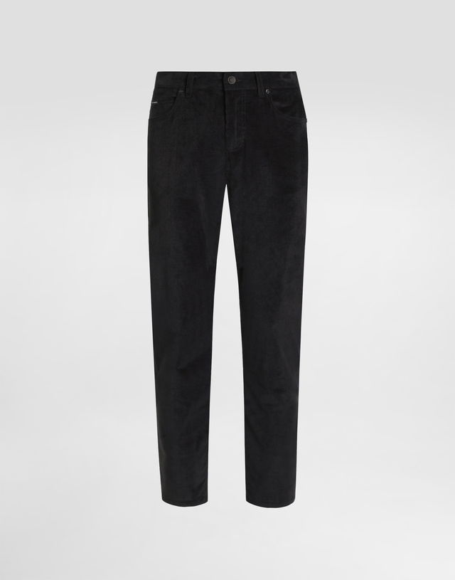Dolce & Gabbana Cotton and Cashmere Regular Trousers