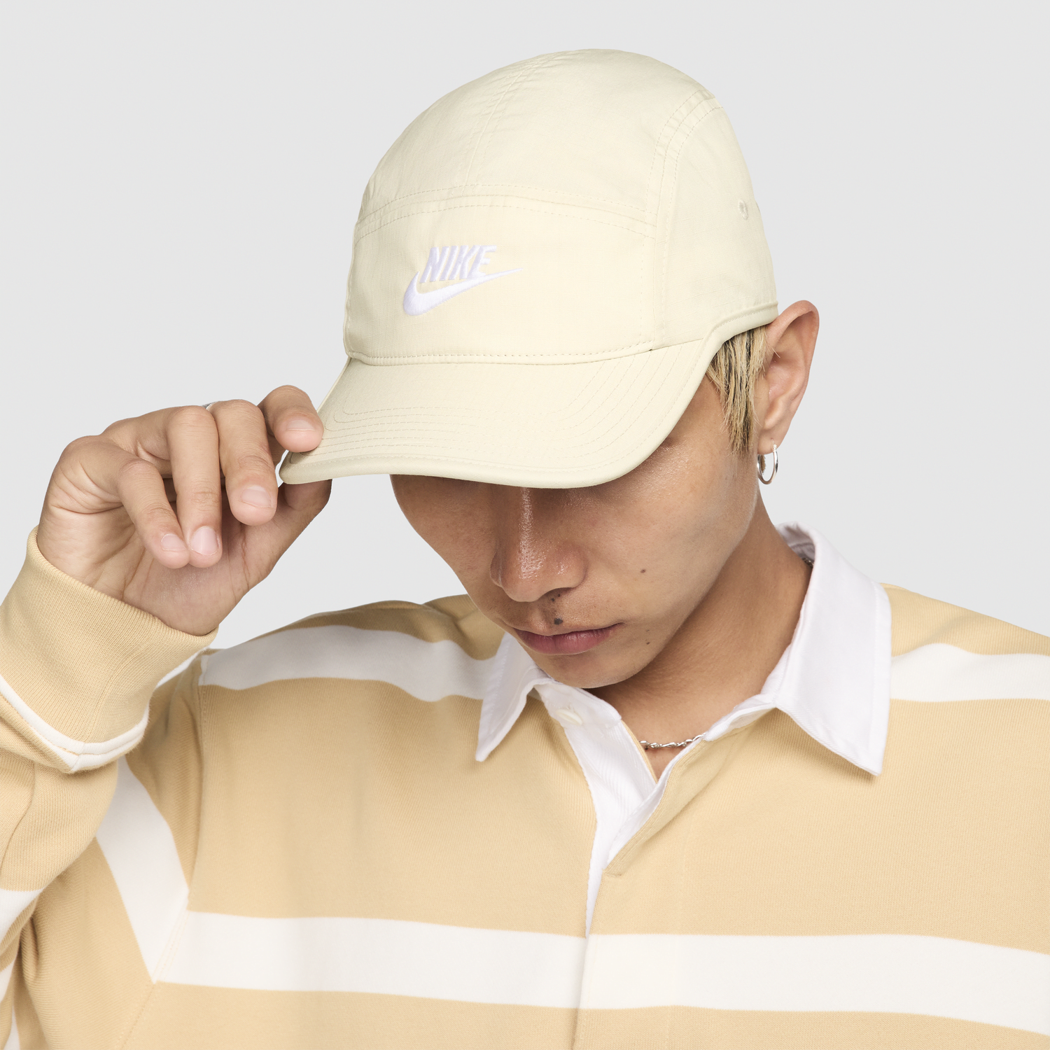 Шапка с козирка Nike Fly Futura Бежово | HF9602-104, 1