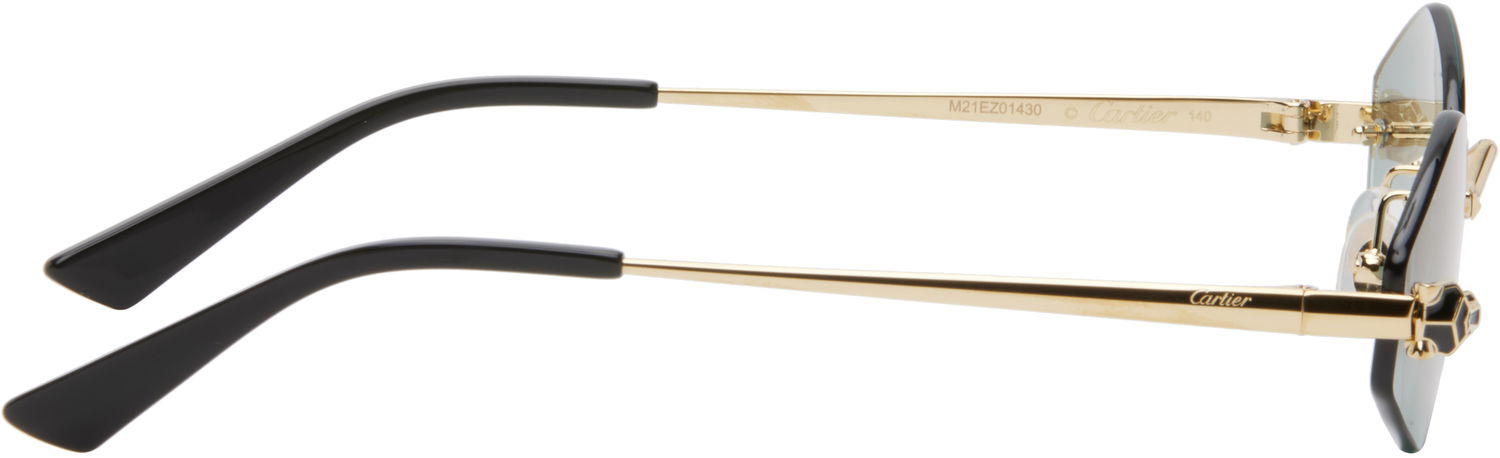 Слънчеви очила Cartier Sunglasses With Green Lenses Тюркоазено | CT0433S-003, 1