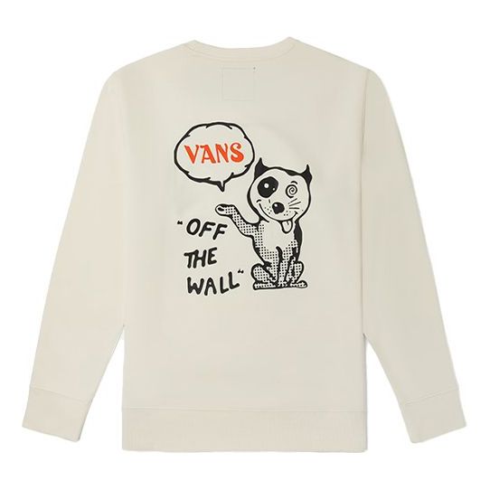 Пуловер Vans Vans Off The Wall Crewneck Sweatshirt Бежово | VN0A5H76FS8