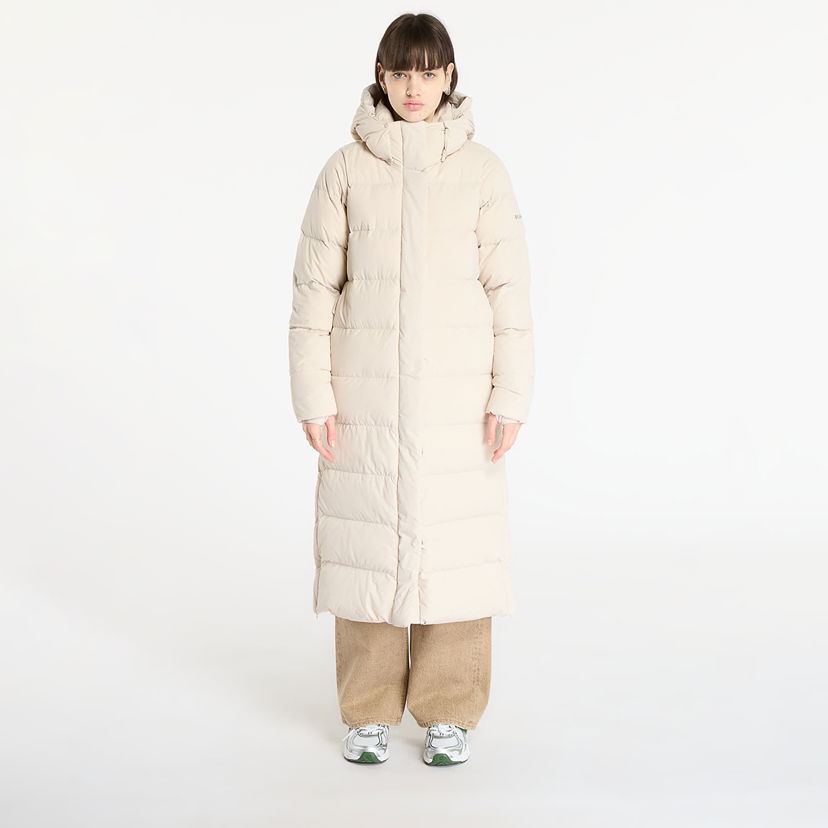 Пухо яке Columbia Amaze Puff™ Long Hooded Jacket Бежово | 2134894278