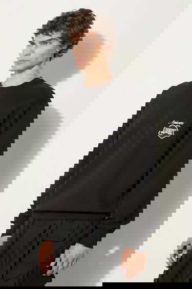 Суитчър Carhartt WIP Heart Train Pocket Crewneck Sweatshirt with Appliqué Черно | I033932.89XX, 3