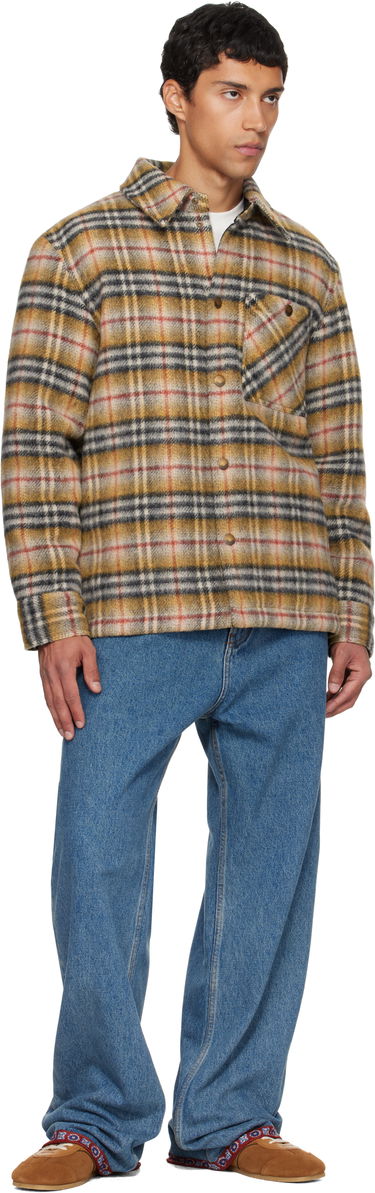 Яке Burberry Burberry Check Insulated Jacket Жълто | 8110913, 3