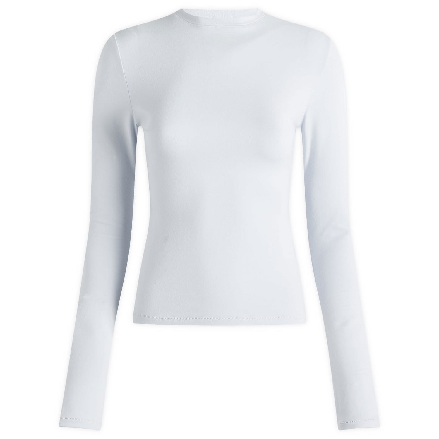 Тениска SKIMS Cotton Jersey Long Sleeve T-Shirt, Size Large | SKIMS Синьо | AP-TSH-0647-ZENBLUE, 1