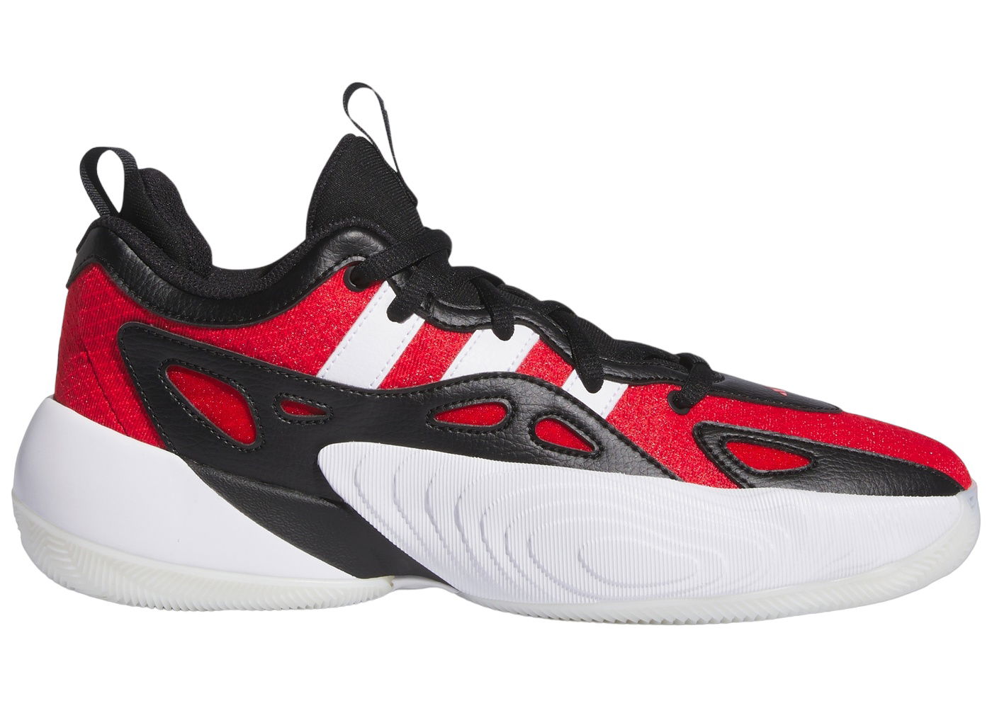 Кецове и обувки adidas Performance Trae Young Unlimited 2 Vivid Red Cloud White Core Black Черно | IE7765, 0