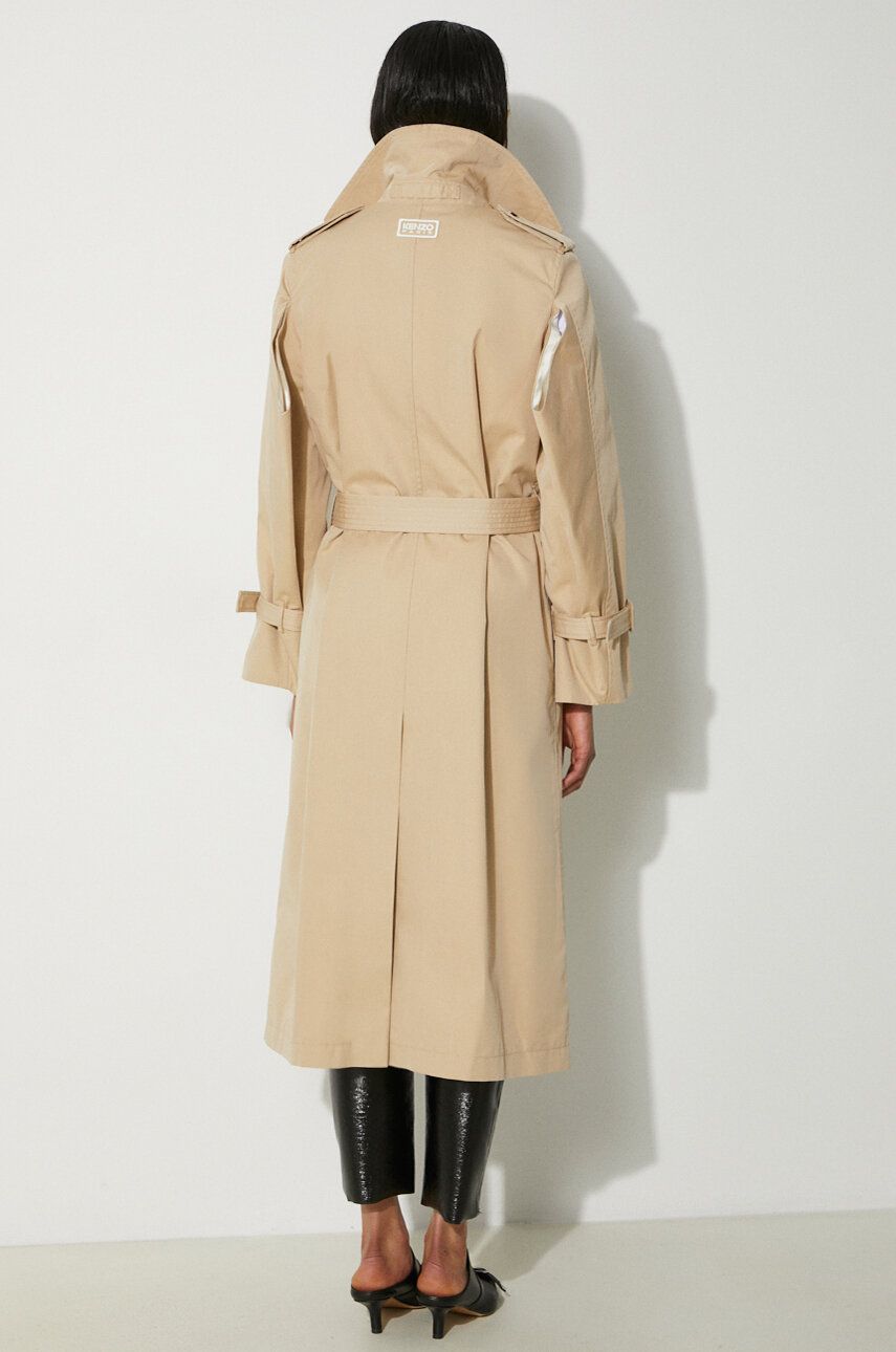 Тренчкот KENZO Long Kimono Trenchcoat Бежово | FE62MA2179OI.11, 1