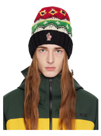 Шапка Moncler Grenoble Wool Beanie Червено | I20973B00019M2865