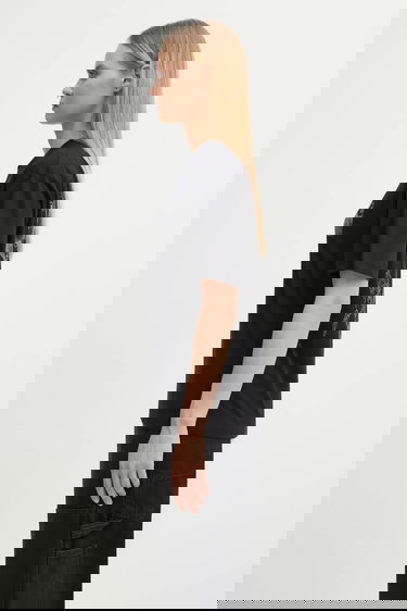 Тениска Carhartt WIP Short Sleeve Okniceok T-Shirt with Gothic-Inspired Back Print Черно | I035507.89XX, 1