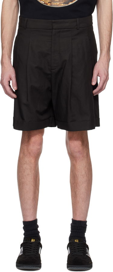 Къси панталони Balmain Balmain Pleated Bermuda Shorts Черно | EH0PB007VE90, 0