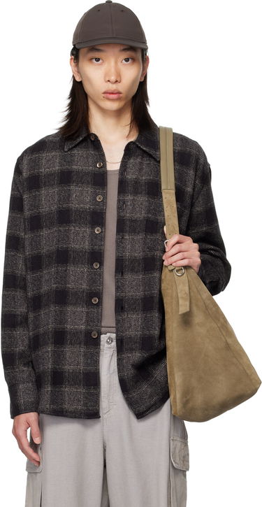 Риза OUR LEGACY OUR LEGACY Checked Button-Down Shirt Сиво | M4252AO, 0