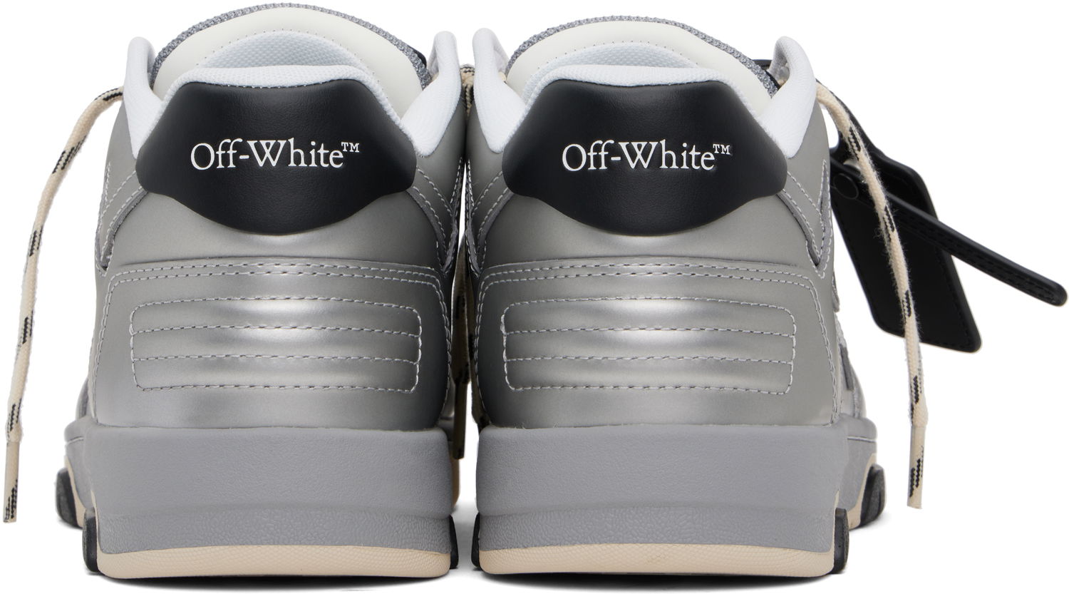 Облекло Off-White Off-White Out Of Office Metallic Металик | OMIA189S25LEA00C7210, 1