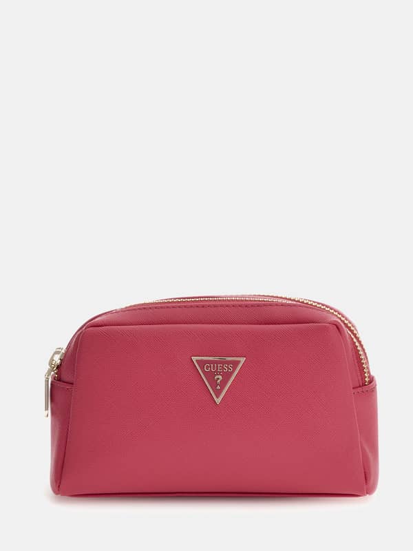Дамска чанта GUESS Saffiano Vanity Case Розово | PW1576P3373, 0