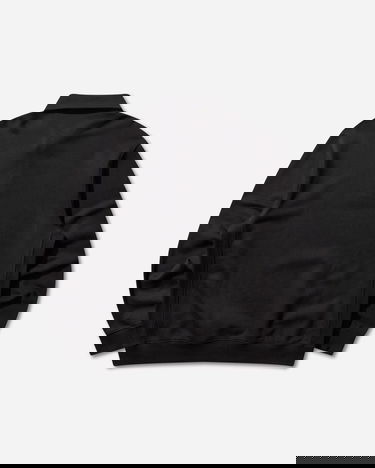 Суитчър Carhartt WIP Long-Sleeve Polo Sweatshirt with Logo Patch Черно | I035532 89XX, 2