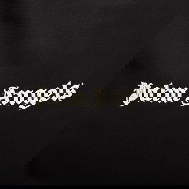 Голяма пазарска чанта Palm Angels Classic Logo Tote Bag Black/ Off White Universal Черно | PMNA07GF25FLE0021003, 2