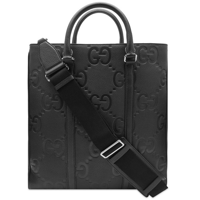 Jumbo GG Leather Tote Bag