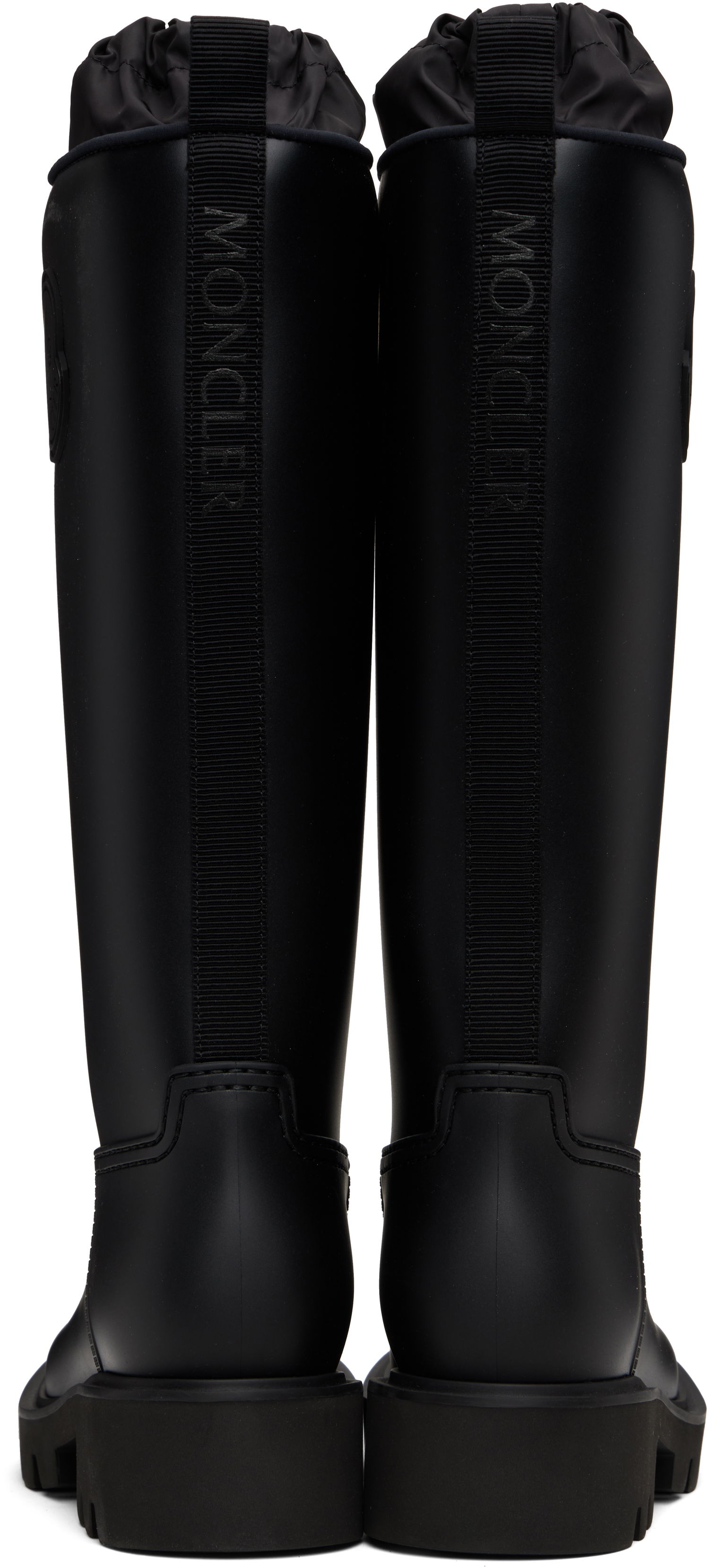 Облекло Moncler Moncler Kickstream High Rain Boots Черно | K209B4G00190M4522, 1
