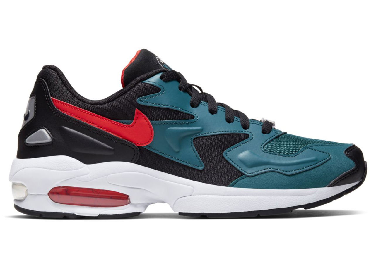Кецове и обувки Nike Air Max 2 Light Black Teal Тюркоазено | AO1741-004, 0