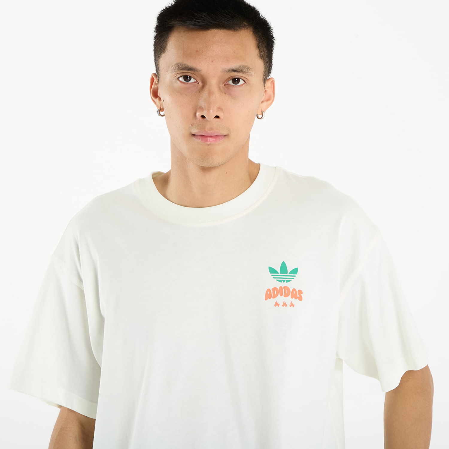 Тениска adidas Performance CHILLI PT. 2 Graphic Tee Бяло | KS6761, 1