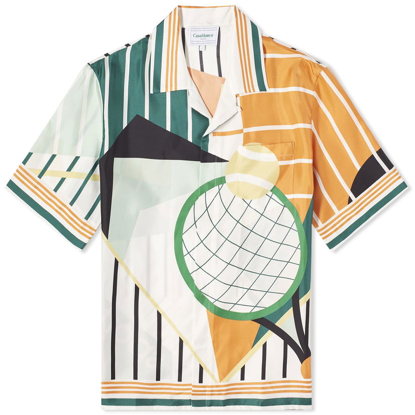 Риза Casablanca Court Abstrait Silk Shirt Оранжево
 | U-MPS24-SH-003-03