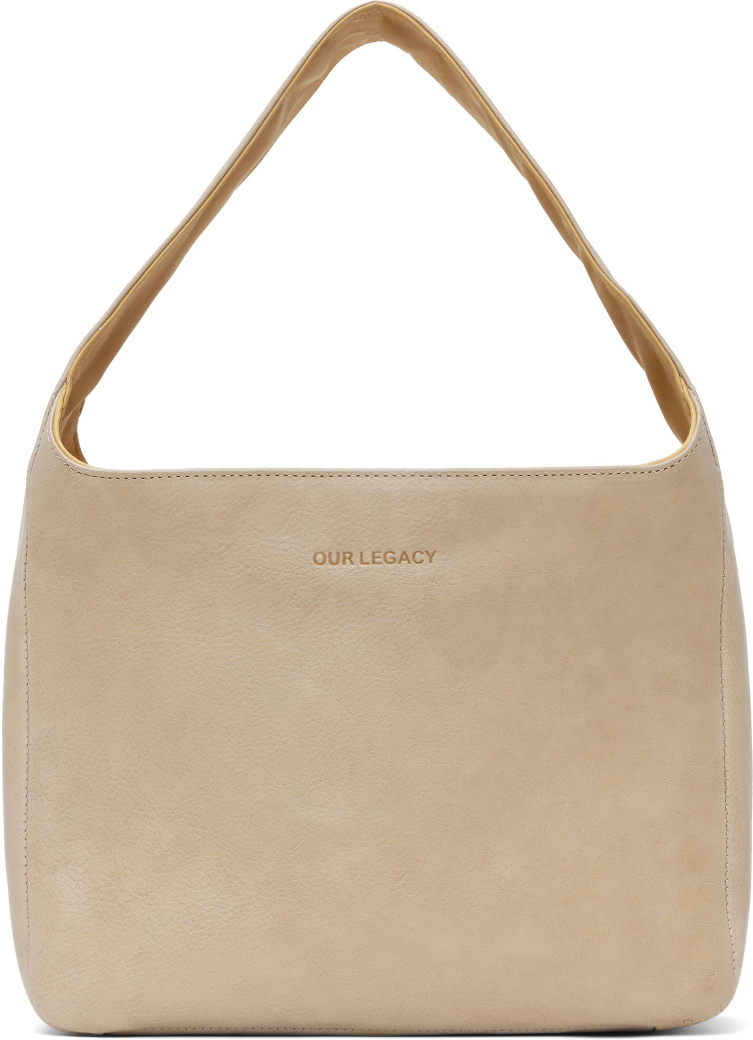 Чанта през рамо OUR LEGACY Our Legacy Brick Shoulder Bag Бежово | A2258BDP, 0