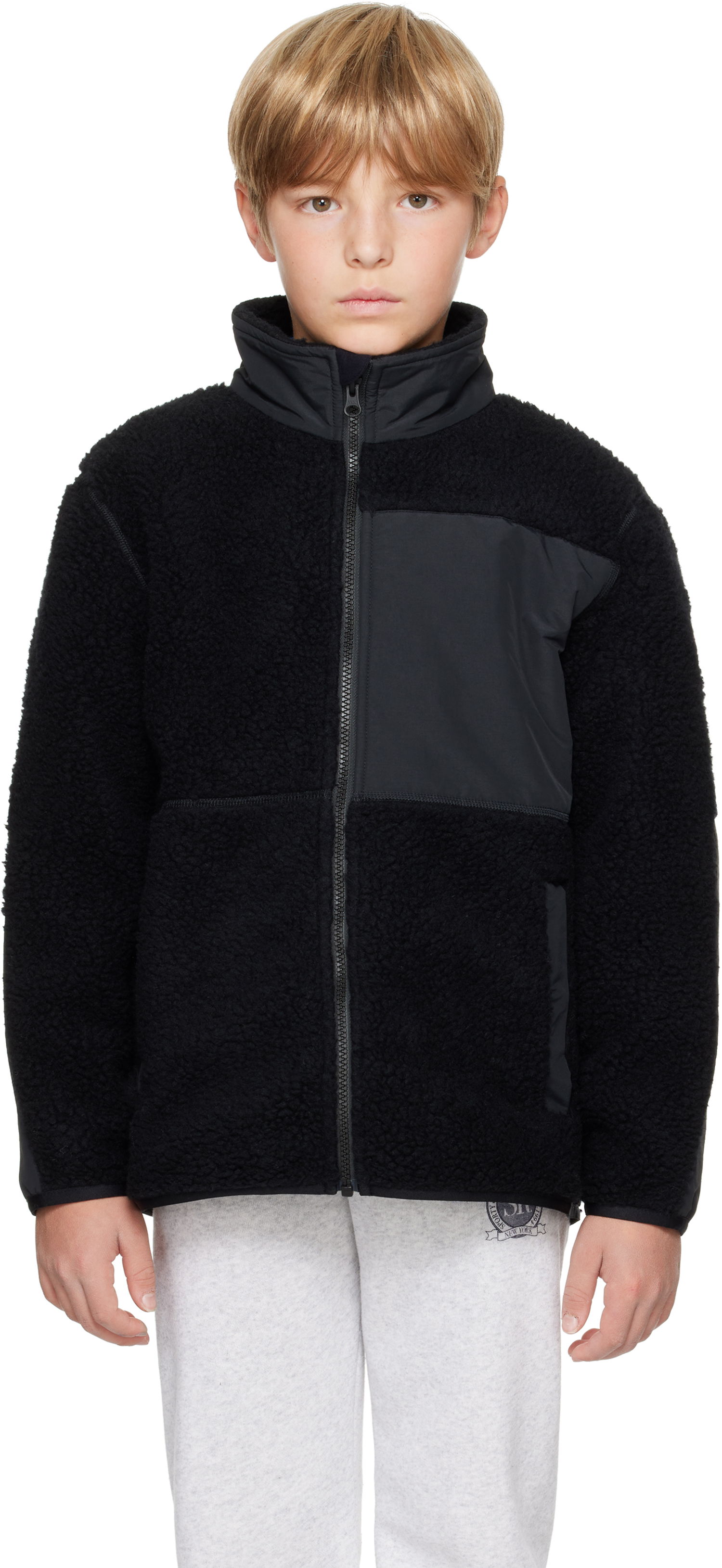 Яке Canada Goose Kids' Simcoe Zip-Up Fleece Sweater Черно | 7083Y, 0