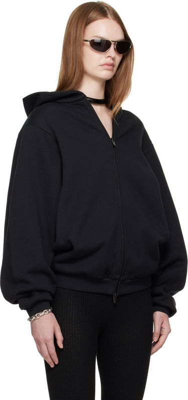 Суитчър Fear of God Fear of God ESSENTIALS 90s Fleece Zip-Up Hoodie Черно | 192SP257440FW, 1