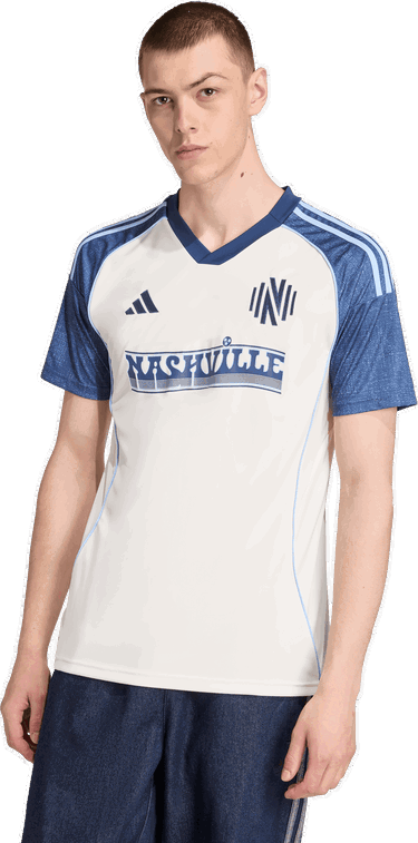 Фланелка adidas Performance Nashville SC 25/26 Third Jersey Бяло | JI7333, 3