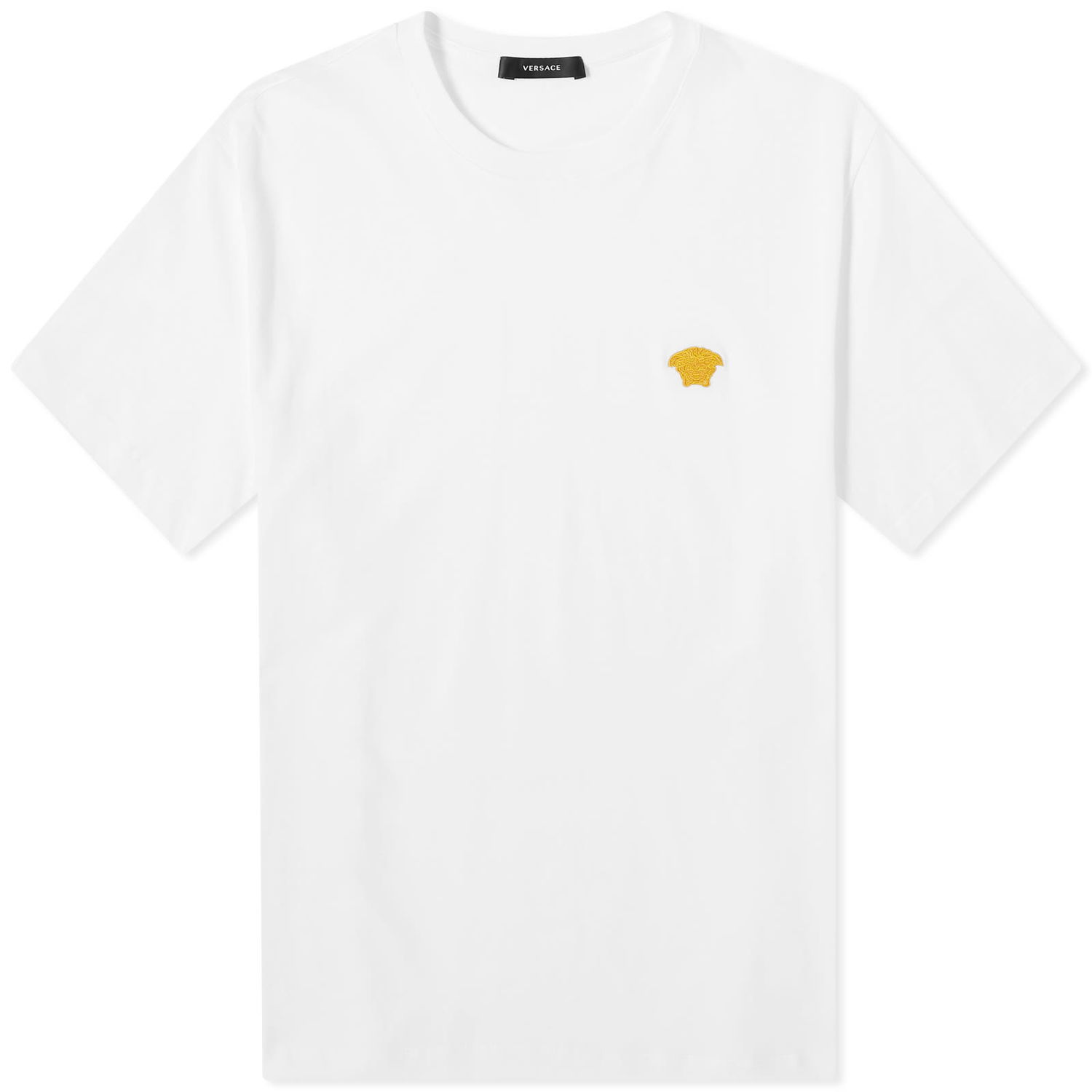Тениска Versace Men's Embroidered Medusa Tee White Бяло | 1008481-1A08489-1W000, 0
