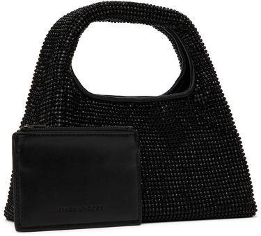 Дамска чанта Marc Jacobs Marc Jacobs 'The Rhinestone Mini Sack' Tote Черно | 2R4HSH018H03, 4