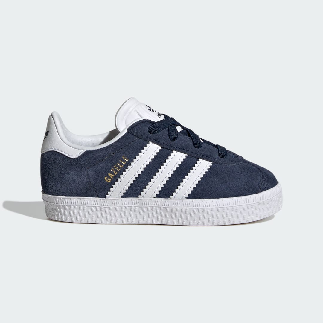 Кецове и обувки adidas Originals Gazelle Comfort Closure Elastic Laces Тъмно синьо | IH0337, 0