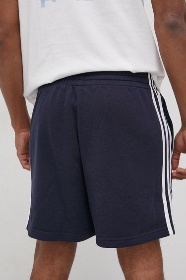 Къси панталони adidas Originals Essentials French Terry 3-Stripes Shorts Тъмно синьо | GK9598, 1