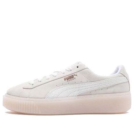 Кецове и обувки Puma Suede Platform Бяло | 366694-01, 0