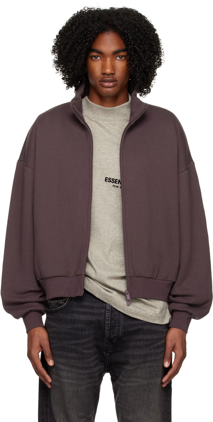 Яке Fear of God ESSENTIALS Full Zip Jacket Лилаво | 192BT225075FW, 0
