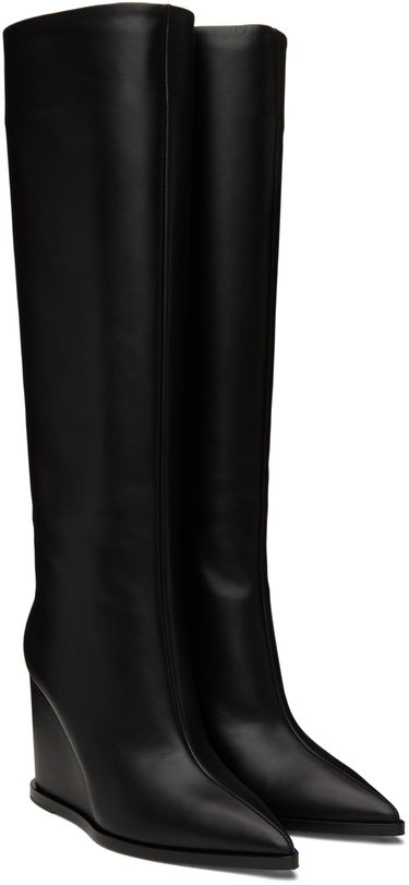 Палта Gianvito Rossi Gianvito Rossi Hamnes Wedge Tall Boots Черно | G80394.85RIC.VGI, 3