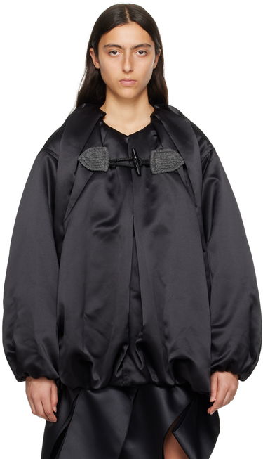 Парка We11done Puff Sleeve Jacket Черно | WD-JP3-23-020-U-BK, 0
