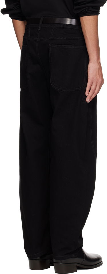 Дънки LEMAIRE Lemaire Twisted Workwear Jeans Черно | PA1102 LD1031, 2