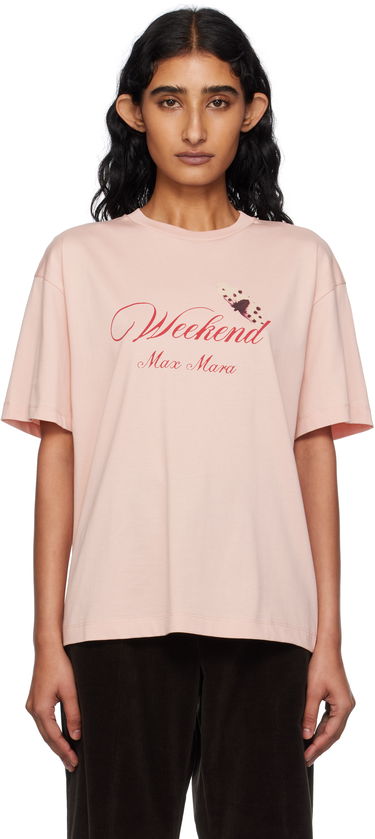 Тениска Max Mara Weekend Max Mara Radura T-Shirt Розово | 2515971032600, 0