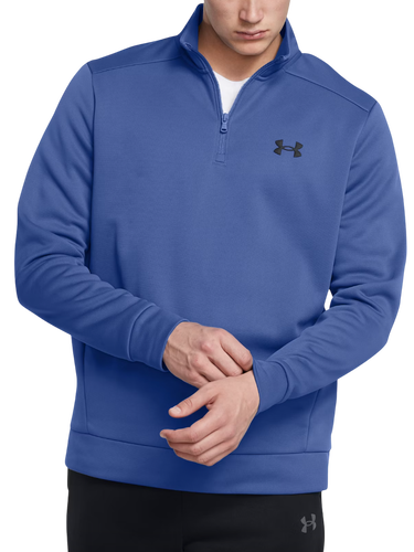 Суитчър Under Armour Fleece 1/4 Zip Sweatshirt Синьо | 1373358-432, 0