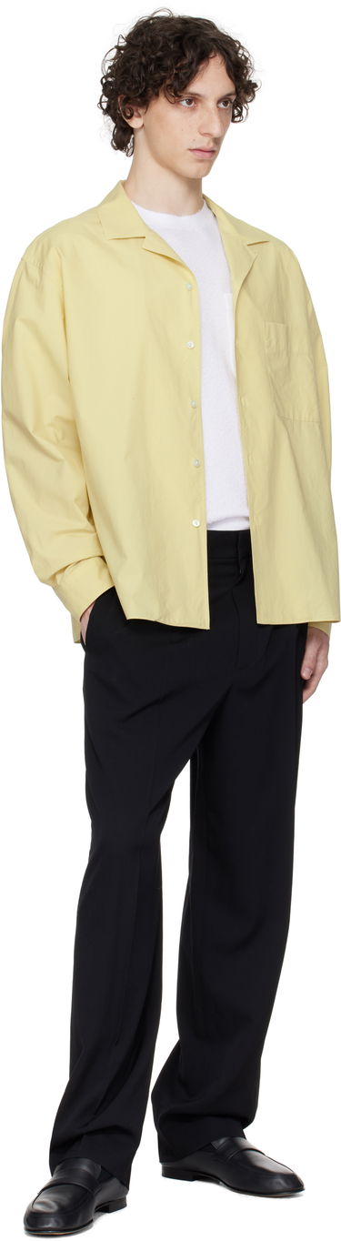 Риза The Row The Row Elijas Camp Collar Shirt Жълто | 942-W2567, 4