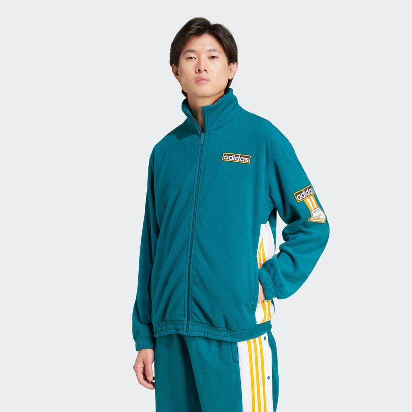 Яке adidas Performance Polar Fleece Adibreak Тюркоазено | IW5815