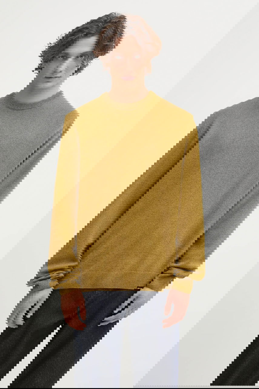 Пуловер Carhartt WIP Wool Blend Sweater Alten Жълто | I033917.E5XX, 0