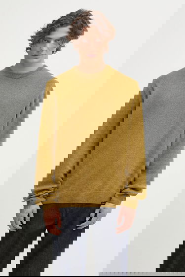 Пуловер Carhartt WIP Wool Blend Sweater Alten Жълто | I033917.E5XX, 0