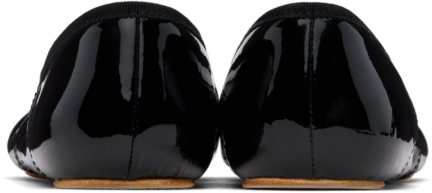 Облекло Tory Burch Tory Burch Mary Jane Bow Ballerina Flats Черно | 170780-006, 1