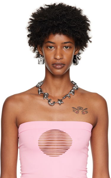 Колие Marc Jacobs Marc Jacobs Balloon Letter Necklace Металик | 2F3JNC001J10, 1