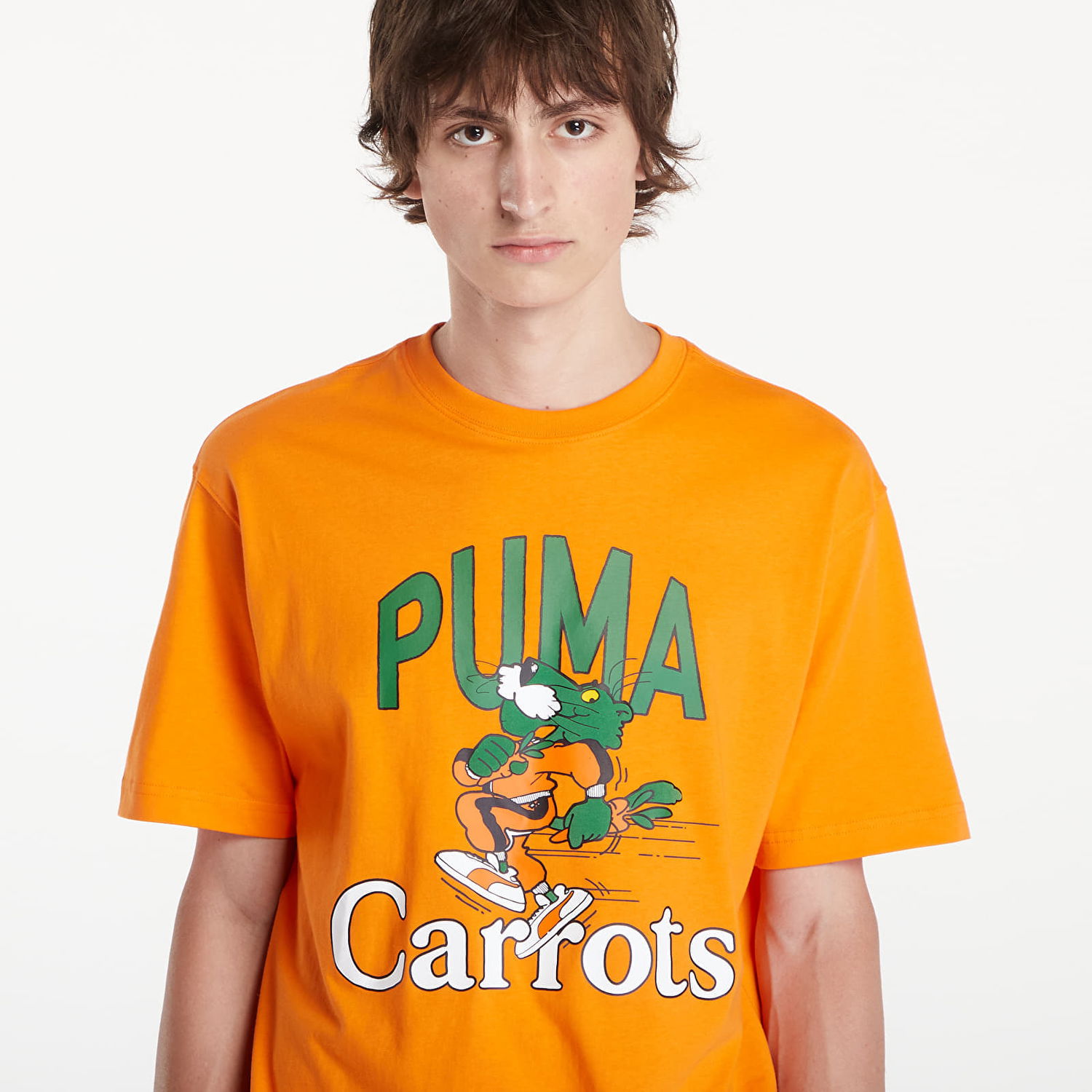Тениска Puma Carrots x Graphic Tee Orange Оранжево
 | 62744345, 1