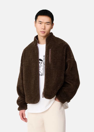 Яке AXEL ARIGATO Alvin Armstrong Fleece Zip-Up Jacket Кафяво | A4020001, 2
